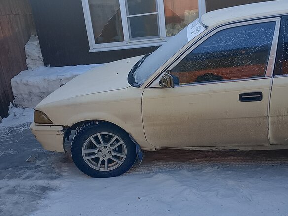 1988 Toyota Corolla VI (E90), белый, 110000 рублей - вид 5