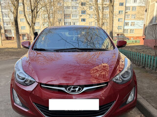 2014 Hyundai Elantra V (MD) Рестайлинг, красный, 750000 рублей, вид 1