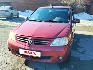 2008 Renault Logan I, красный, 334000 рублей, вид 2
