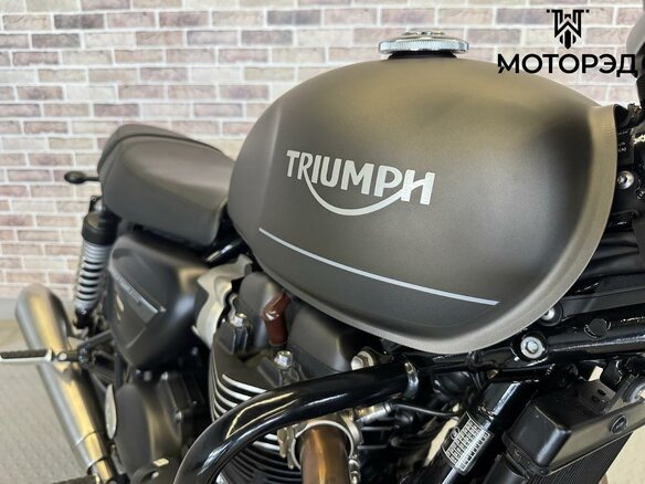 2022 Triumph Speed Twin, серый, 895000 рублей - вид 9