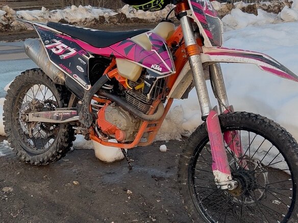 2023 Ataki EF 250R, красный, 140000 рублей - вид 1