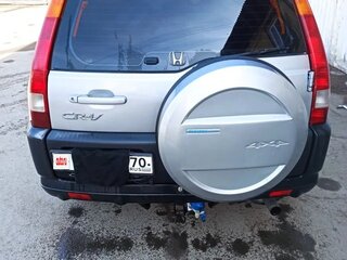 2003 Honda CR-V II, серебристый, 650000 рублей, вид 2