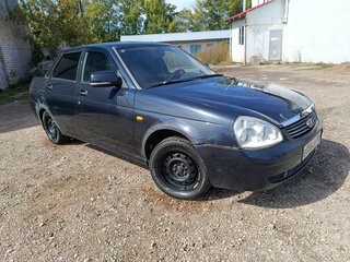 2008 Lada (ВАЗ) Priora I, чёрный, 194000 рублей, вид 3