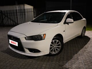 2012 Mitsubishi Lancer X Рестайлинг, белый, 750000 рублей, вид 1