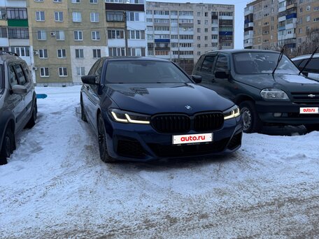 2018 BMW 5 серии 530i xDrive VII (G30/G31/G38), синий, 3510000 рублей, вид 4