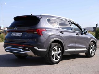 2021 Hyundai Santa Fe IV Рестайлинг, синий, 3432000 рублей, вид 5