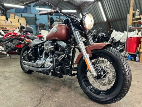 2017 Harley-Davidson Softail Slim, оранжевый, 1150000 рублей, вид 1