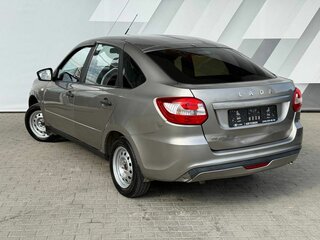 2020 Lada (ВАЗ) Granta I Рестайлинг, серый, 398000 рублей, вид 4