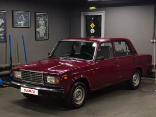 2002 Lada (ВАЗ) 2107, красный, 135000 рублей, вид 3