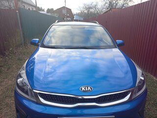 2018 Kia Rio X-Line IV, синий, 1255000 рублей, вид 1