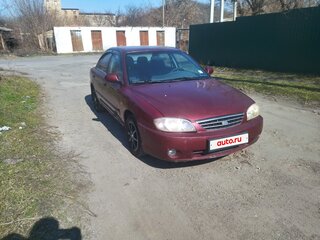 2007 Kia Spectra I Рестайлинг 2, красный, 280000 рублей, вид 1