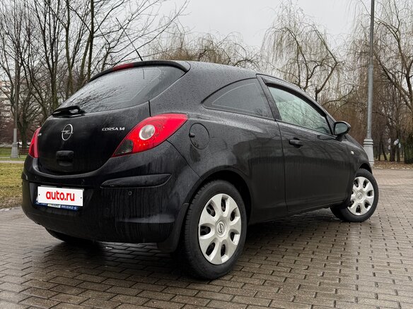 2008 Opel Corsa D, чёрный, 430000 рублей - вид 12