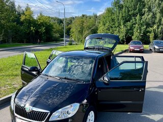 2010 Skoda Fabia II Рестайлинг, чёрный, 690000 рублей, вид 1
