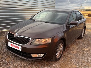 2014 Skoda Octavia III (A7), коричневый, 800000 рублей, вид 1