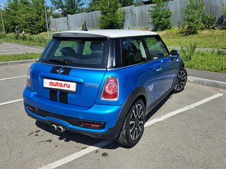 2011 Mini Hatch Cooper S II (R56) Рестайлинг, голубой, 1100000 рублей, вид 4