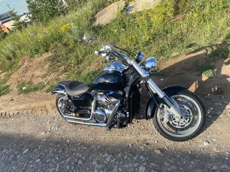 2002 Kawasaki VN1500 Vulcan, чёрный, 500000 рублей, вид 1