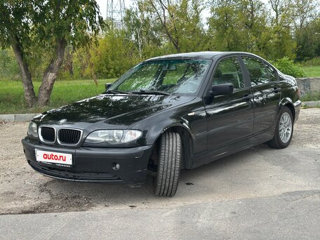 2003 BMW 3 серии 318i IV (E46) Рестайлинг, чёрный, 575000 рублей, вид 1