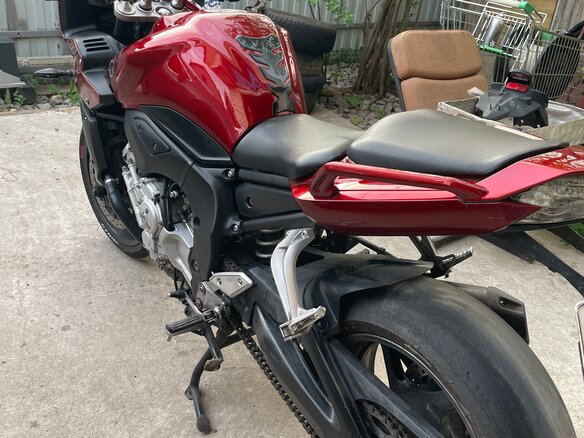 2008 Yamaha FZS1000 Fazer, красный, 550000 рублей - вид 6