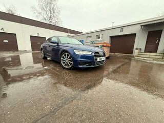 2016 Audi A6 IV (C7) Рестайлинг, синий, 2250000 рублей, вид 4