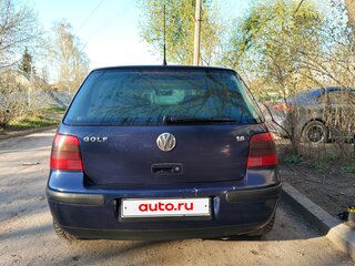 2000 Volkswagen Golf IV, синий, 239000 рублей, вид 4