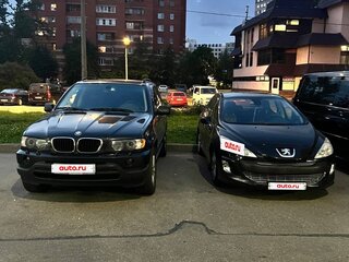 2002 BMW X5 3.0i I (E53), чёрный, 800000 рублей, вид 4