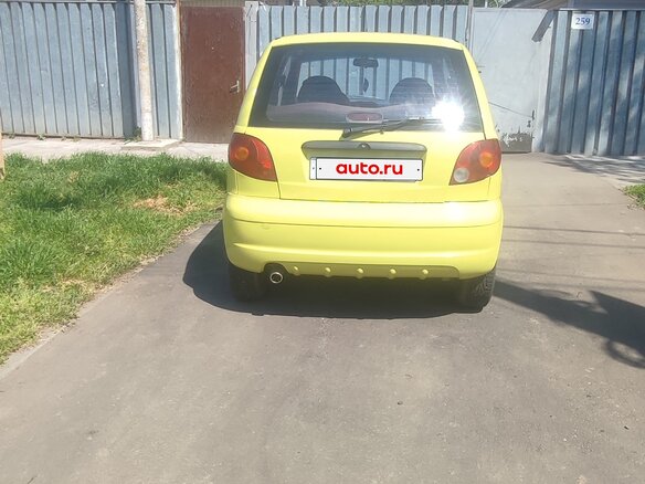 2008 Daewoo Matiz I Рестайлинг, жёлтый, 244000 рублей - вид 6