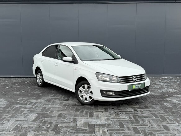 2020 Volkswagen Polo V Рестайлинг, белый - вид 4