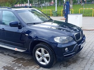 2008 BMW X5 3.0si II (E70), синий, 1290000 рублей, вид 1
