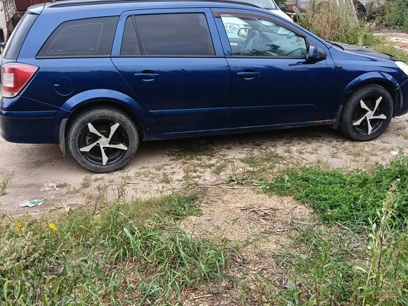 2007 Opel Astra H Рестайлинг, синий - вид 1