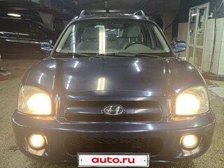2007 Hyundai Santa Fe Classic Classic, синий, 1100000 рублей, вид 3