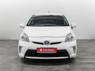 2012 Toyota Prius III Рестайлинг (XW30), белый, 1200000 рублей, вид 2