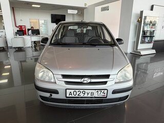 2004 Hyundai Getz I, серебристый, 345000 рублей, вид 2