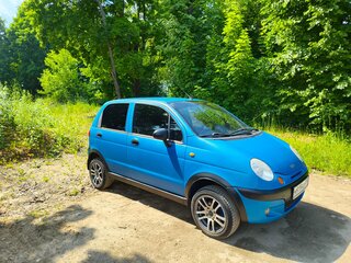 2008 Daewoo Matiz Best I Рестайлинг, голубой, 350000 рублей, вид 3