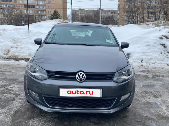 2010 Volkswagen Polo V, серый, 600000 рублей