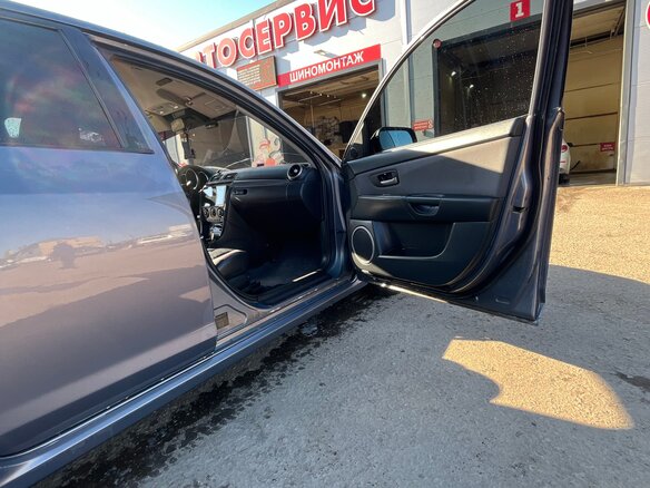 2007 Mazda 3 I (BK) Рестайлинг, серый, 850000 рублей - вид 9