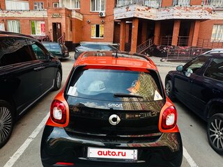 2016 Smart Forfour II, чёрный, 900000 рублей, вид 3