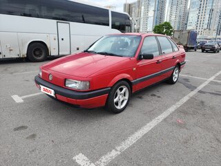 1991 Volkswagen Passat B3, красный, 250000 рублей, вид 1
