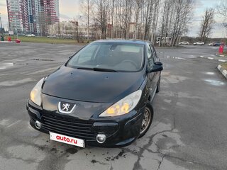 2007 Peugeot 307 I Рестайлинг, чёрный, 350000 рублей, вид 1