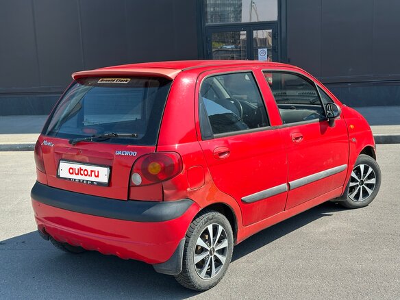 2009 Daewoo Matiz I Рестайлинг, красный, 135000 рублей - вид 2