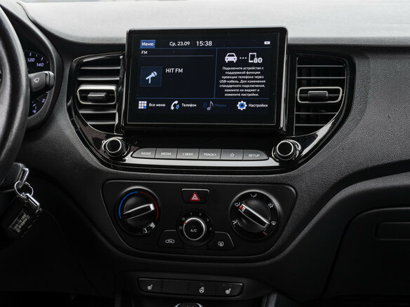 2021 Hyundai Solaris II Рестайлинг, чёрный, 1538000 рублей - вид 12