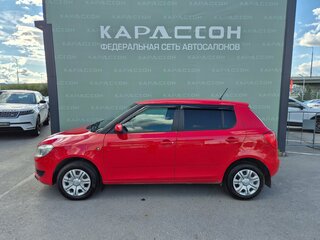 2013 Skoda Fabia II Рестайлинг, красный, 490000 рублей, вид 3