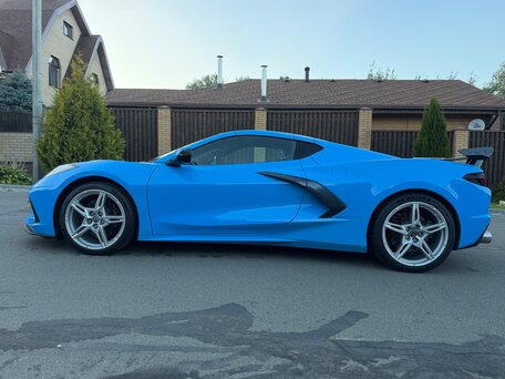 2020 Chevrolet Corvette Stingray C8, синий, 10500000 рублей, вид 3