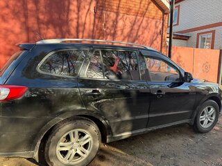 2011 Hyundai Santa Fe II Рестайлинг, чёрный, 850000 рублей, вид 4