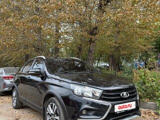 2020 Lada (ВАЗ) Vesta SW Cross I, чёрный, 800000 рублей, вид 4