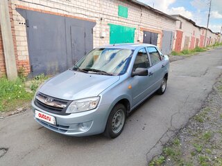 2014 Lada (ВАЗ) Granta I, голубой, 360000 рублей, вид 1