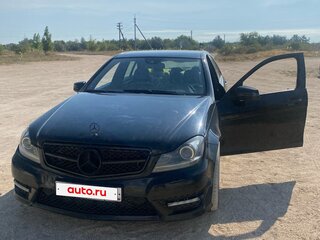 2012 Mercedes-Benz C-Класс 180 III (W204) Рестайлинг, чёрный, 1250000 рублей, вид 2