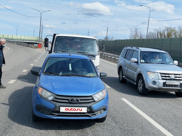 2022 Lada (ВАЗ) Granta I Рестайлинг, голубой, 1200000 рублей