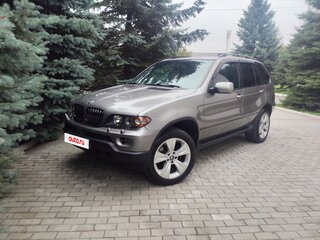 2004 BMW X5 4.4i I (E53) Рестайлинг, серый, 866000 рублей, вид 1