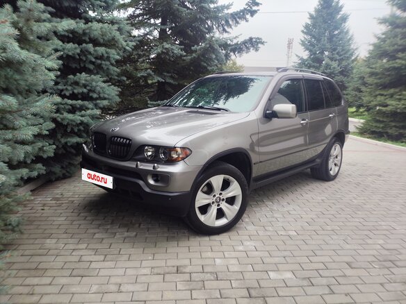 2004 BMW X5 4.4i I (E53) Рестайлинг, серый, 866000 рублей