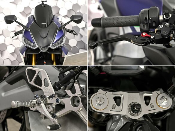 2023 Aprilia RS 660, синий, 999000 рублей - вид 9